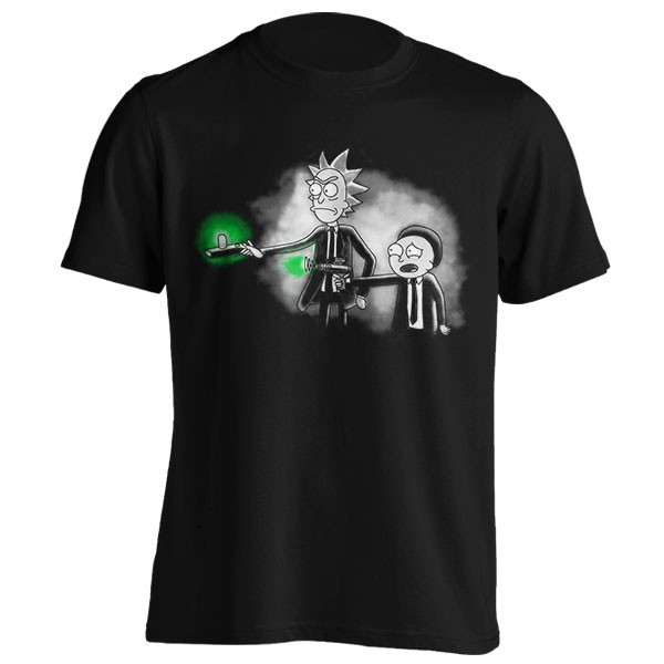 تیشرت طرح Pulp Ricktion