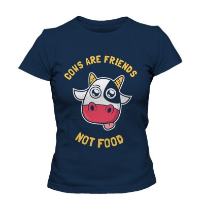 تیشرت دخترانه Cows Are Friends Not Food