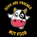 تیشرت دخترانه Cows Are Friends Not Food