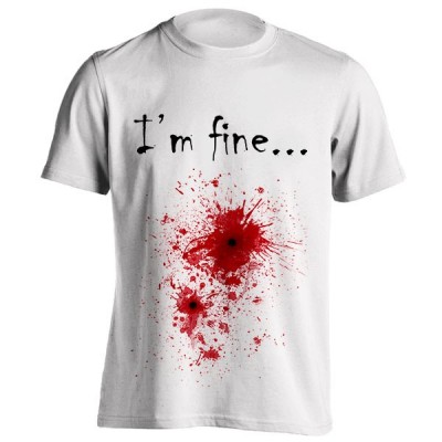 تی شرت Blood spatter