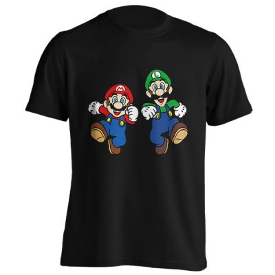 تیشرت طرح Mario and Luigi