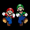 تیشرت طرح Mario and Luigi
