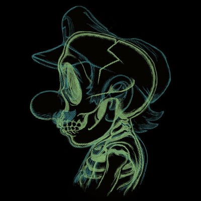 تیشرت طرح Mario's X-Ray