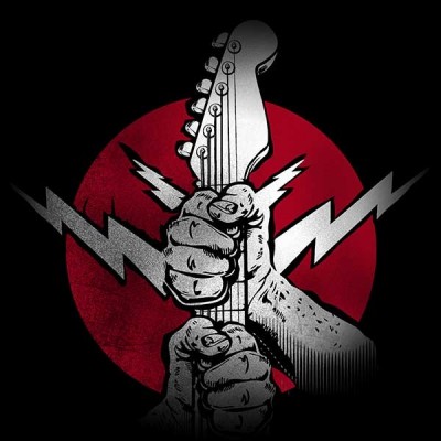 تیشرت طرح Metal Guitar