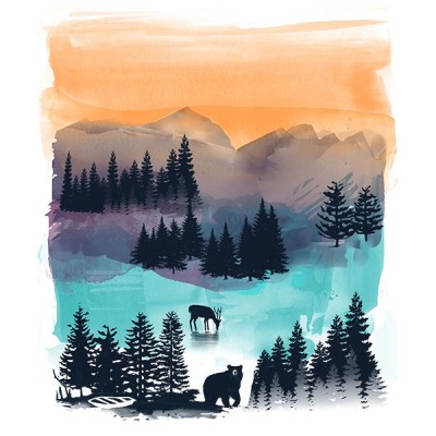 تیشرت طرح Get out there