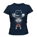تیشرت دخترانه طرح The Cowboy Cat