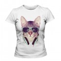 تیشرت دخترانه طرح COOL CAT