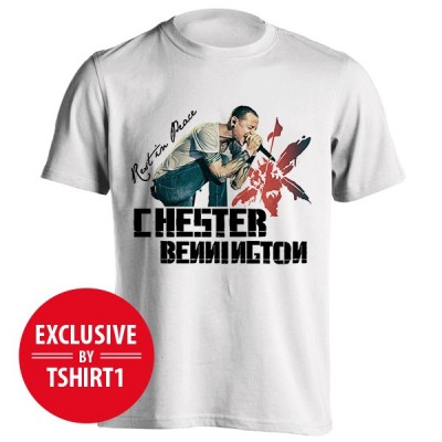 تیشرت طرح About Chester Bennington