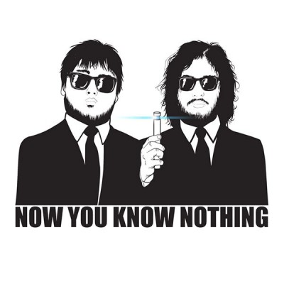 تیشرت طرح NOW YOU KNOW NOTHING