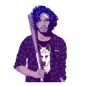 تیشرت طرح Jon Snow 80's Art