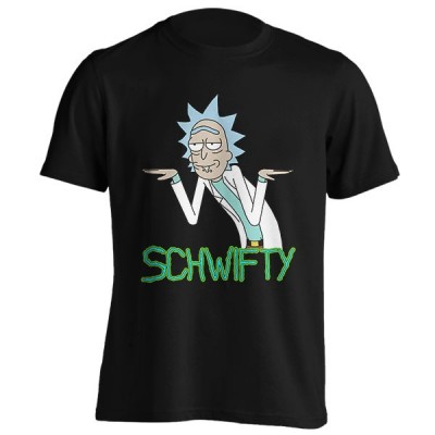 تیشرت طرح Schwifty
