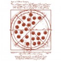 تیشرت طرح Vitruvian Pizza
