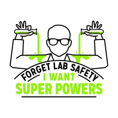 تیشرت طرح Forget Lab Safety
