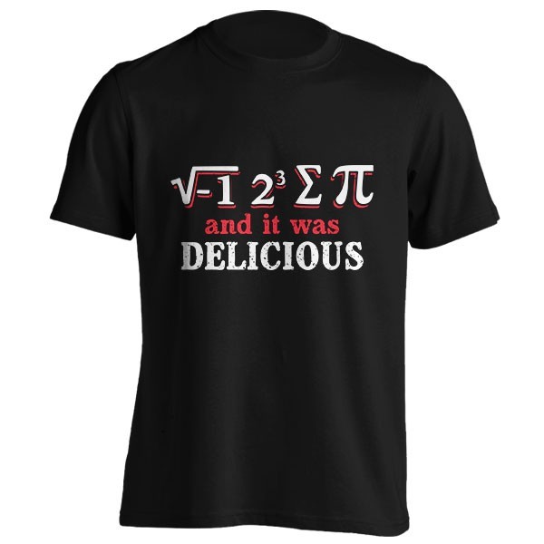 تیشرت طرح I Ate Sum Pi