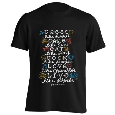 تیشرت طرح FRIENDS TV Characters