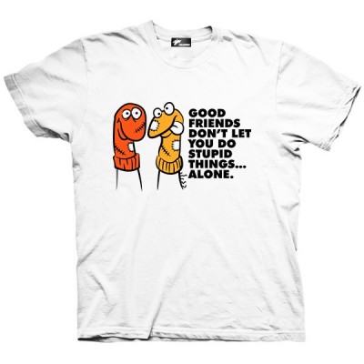 تیشرت گرافیکی طرح Good Friends