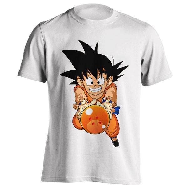 تیشرت طرح Goku With Dragon Ball