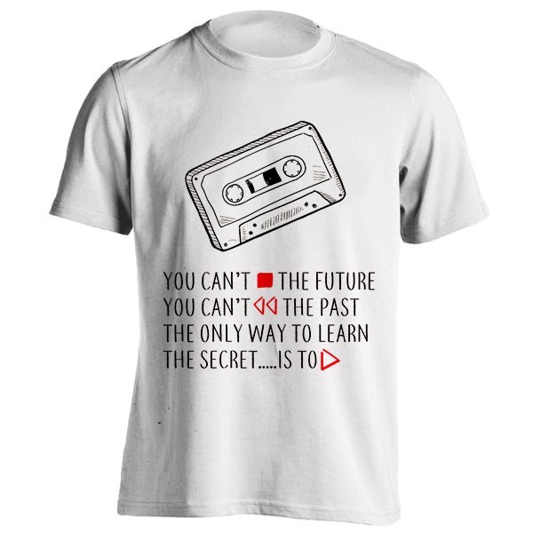 تیشرت طرح The Only Way To Learn Is To Play