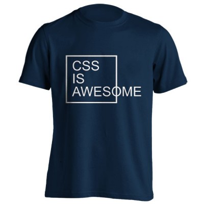 تیشرت طرح CSS is Awesome