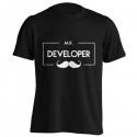 تیشرت برنامه نویسی طرح Mr. Developer