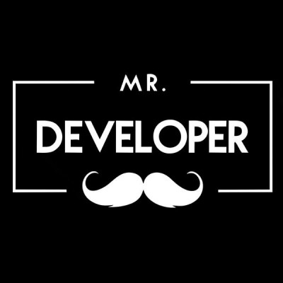 تیشرت برنامه نویسی طرح Mr. Developer