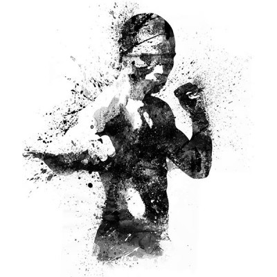 تیشرت آستین بلند رگلان Knock Out And Never Tap Out