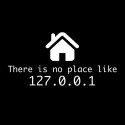 تیشرت برنامه نویسی طرح There Is No Place Like Home