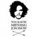 تیشرت آستین بلند رگلان You Know Nothing Jon Snow