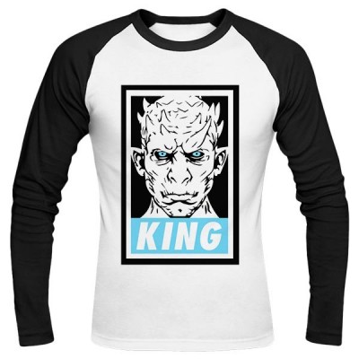تیشرت آستین بلند رگلان THE NIGHT KING