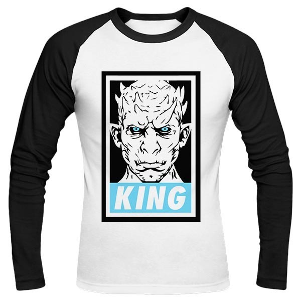 تیشرت آستین بلند رگلان THE NIGHT KING