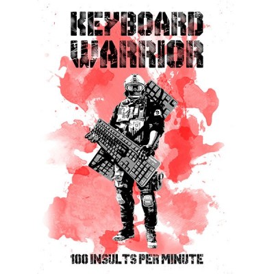 تیشرت آستین بلند رگلان Keyboard warrior