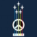 تیشرت make music not war