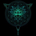 تیشرت Mandala in Geometric Triangle