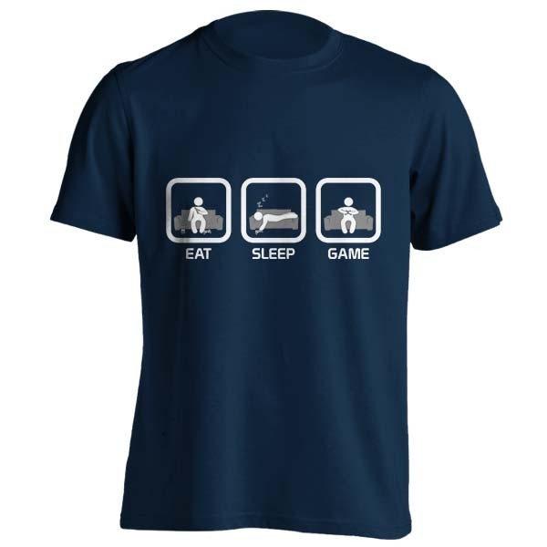 تیشرت Eat, Sleep, Game - Console Version