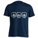 تیشرت Eat, Sleep, Game - Console Version