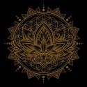 تیشرت Lotus Mandala - Gold