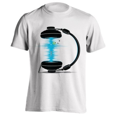 تیشرت Music is a Portal Art Print