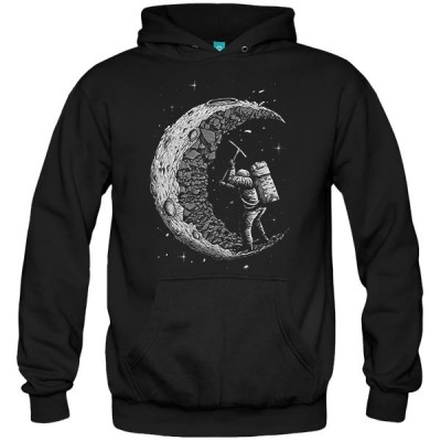 سویشرت هودی digging the moon