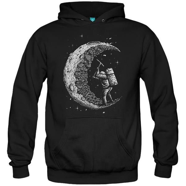 سویشرت هودی digging the moon