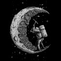 سویشرت هودی digging the moon