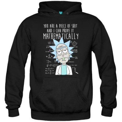 سویشرت هودی Mathematically Rick