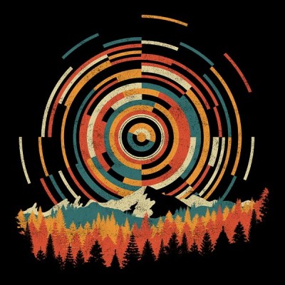 سویشرت هودی The Geometry of Sunrise