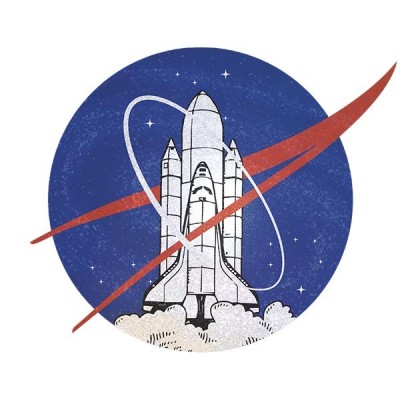 سویشرت ملانژ طرح NASA uprocket