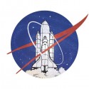 سویشرت ملانژ طرح NASA uprocket