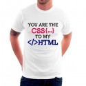 تیشرت برنامه نویس طرح You Are The Css