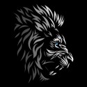 سویشرت هودی Tribal profile lion