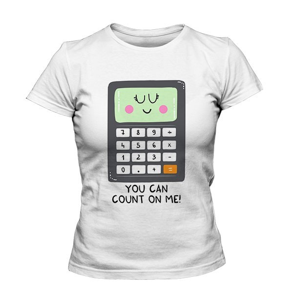 تیشرت دخترانه You can count on me