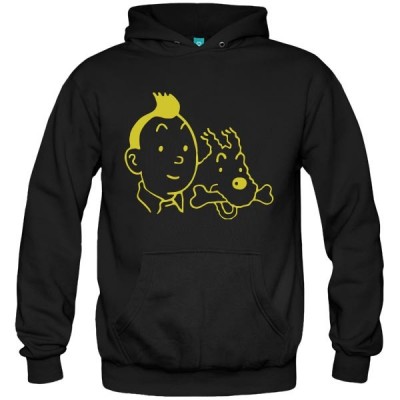 سویشرت هودی Tintin and Snowy