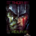 تیشرت Thor Ragnarok vs the Hulk