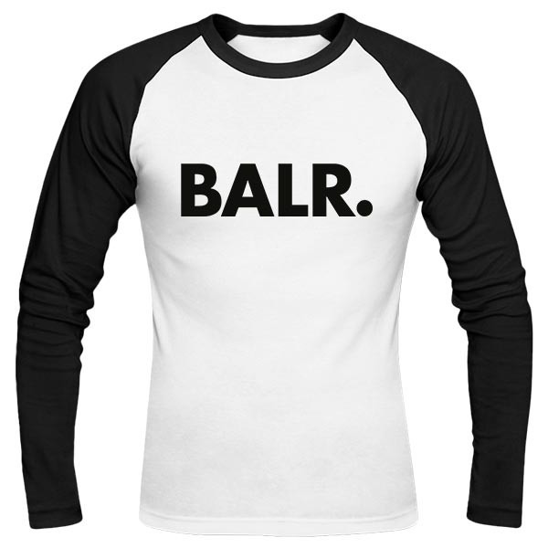 تیشرت آستین بلند رگلان طرح BALR